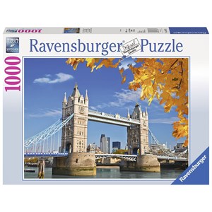 Ravensburger (19637) - "Blick auf die Tower Bridge" - 1000 Teile Puzzle