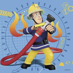 Ravensburger (07065) - "Feuerwehrmann Sam" - 25 36 49 Teile Puzzle