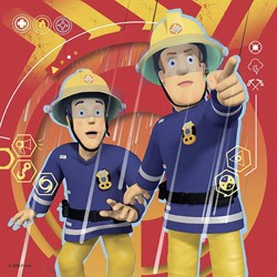 Ravensburger (07065) - "Feuerwehrmann Sam" - 25 36 49 Teile Puzzle