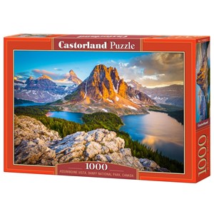 Castorland (C-103423) - "Mount Assiniboine in den Rocky Mountains" - 1000 Teile Puzzle