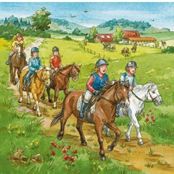 Ravensburger (09237) - "Mein Reiterhof" - 49 Teile Puzzle