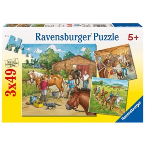 Ravensburger (09237) - "Mein Reiterhof" - 49 Teile Puzzle