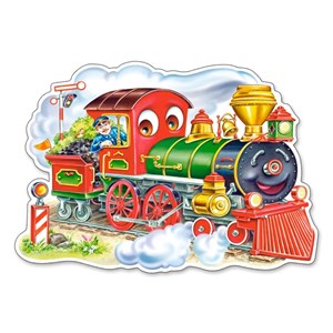Castorland (B-120055) - "Die Lokomotive" - 12 Teile Puzzle