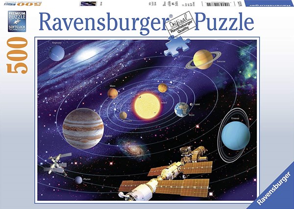 Ravensburger (14775) - "Sonnensystem" - 500 Teile Puzzle