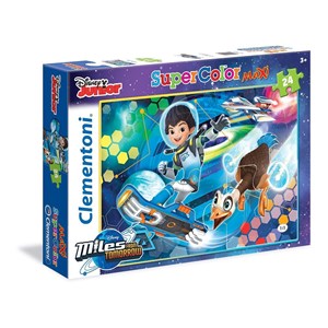 Clementoni (24052) - "Miles" - 24 Teile Puzzle