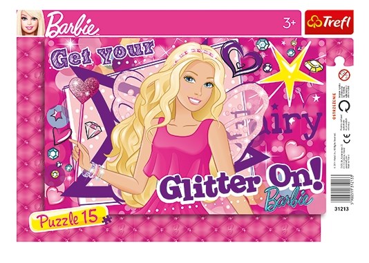 Trefl (31213) - "Barbie" - 15 Teile Puzzle