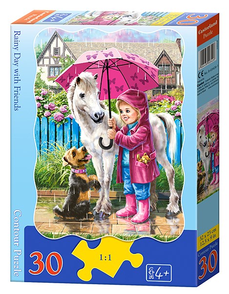 Castorland (B-03426) - "Regentag" - 30 Teile Puzzle