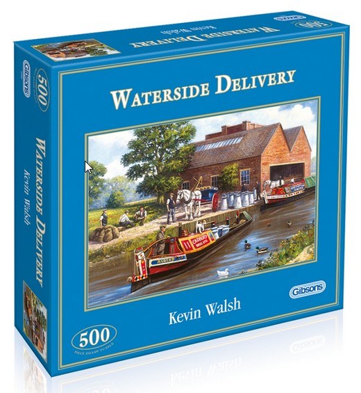 Gibsons (G3030) - "Lieferung am Ufer" - 500 Teile Puzzle