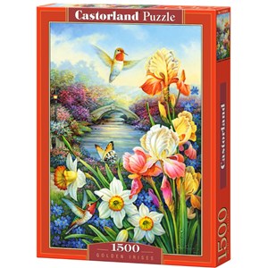 Castorland (C-151509) - "Kolibris und Iris" - 1500 Teile Puzzle