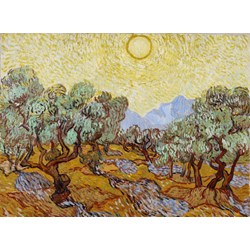Grafika (01173) - Vincent van Gogh: "Olivenbäume, 1889" - 2000 Teile Puzzle