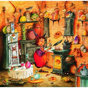 Grafika (02146) - François Ruyer: "Die Hexe" - 1500 Teile Puzzle