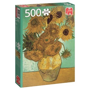 Jumbo (18396) - Vincent van Gogh: "Sonnenblumen" - 500 Teile Puzzle