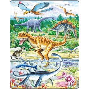 Larsen (FH16) - "Dinosaurier" - 35 Teile Puzzle