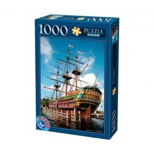D-Toys (64288-FP04) - "Niederlande, Amsterdamer Hafen" - 1000 Teile Puzzle