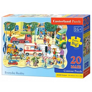 Castorland (C-02238) - "Tägliches Leben" - 20 Teile Puzzle