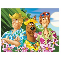 Trefl (18197) - "Scooby Doo im Urlaub" - 30 Teile Puzzle
