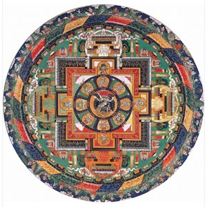 Puzzle Michele Wilson (A336-150) - "Vajrabhairava Mandala aus Tibet" - 150 Teile Puzzle