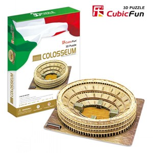 Cubic Fun (MC055H) - "Rom, Kolosseum" - 84 Teile Puzzle