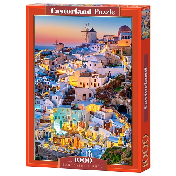Castorland (C-103522) - "Lichter von Santorin" - 1000 Teile Puzzle