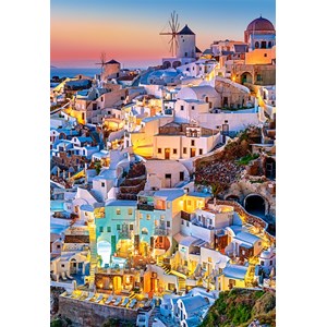 Castorland (C-103522) - "Lichter von Santorin" - 1000 Teile Puzzle