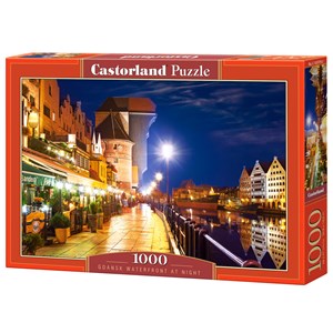 Castorland (C-103379) - "Spaziergang entlang der Uferpromenade" - 1000 Teile Puzzle