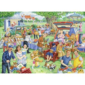 The House of Puzzles (3602) - "Car Boot Sale" - 1000 Teile Puzzle