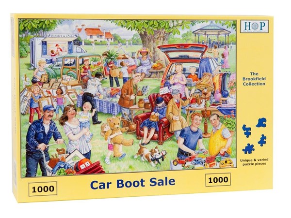 The House of Puzzles (3602) - "Car Boot Sale" - 1000 Teile Puzzle