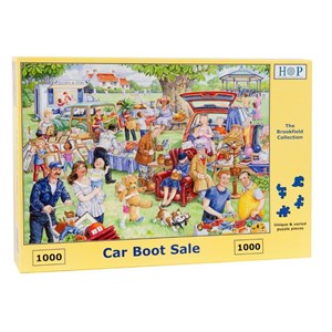 The House of Puzzles (3602) - "Car Boot Sale" - 1000 Teile Puzzle