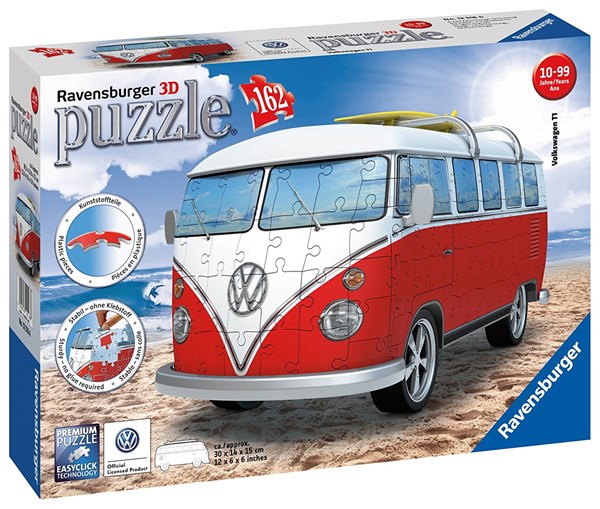 Ravensburger (12516) - "VW Bus T1" - 162 Teile Puzzle