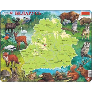 Larsen (K56) - "Weißrussland" - 72 Teile Puzzle