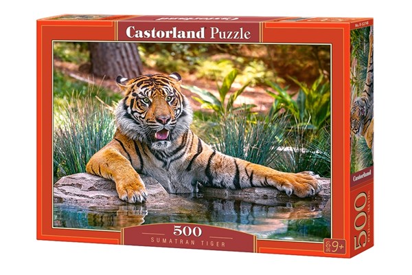 Castorland (B-52745) - "Sumatra, Tiger" - 500 Teile Puzzle