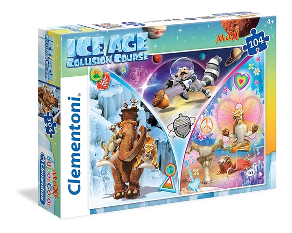 Clementoni (23977) - "Ice Age 5, Charaktere" - 104 Teile Puzzle