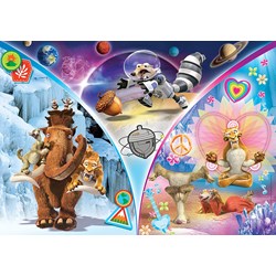 Clementoni (23977) - "Ice Age 5, Charaktere" - 104 Teile Puzzle