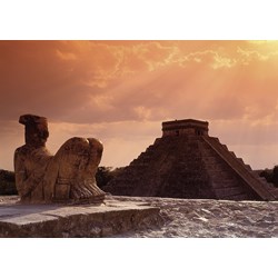 Ravensburger (19690) - "Atadecer in Chichén-Itzá" - 1000 Teile Puzzle