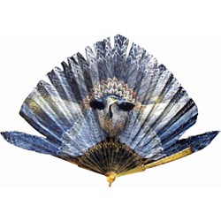 Puzzle Michele Wilson (P128-150) - "Fächer, Blauer Vogel" - 150 Teile Puzzle