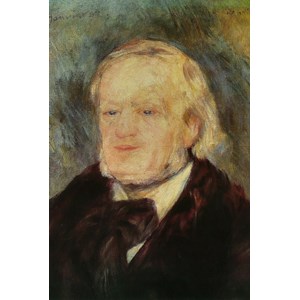 Grafika (00169) - Pierre-Auguste Renoir: "Richard Wagner, 1882" - 100 Teile Puzzle