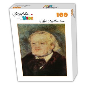 Grafika (00169) - Pierre-Auguste Renoir: "Richard Wagner, 1882" - 100 Teile Puzzle
