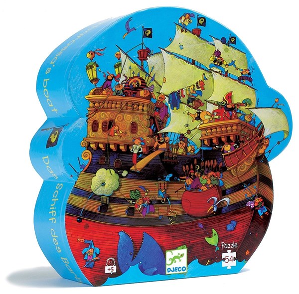 Djeco (07241) - "Barbarossa's Ship" - 54 Teile Puzzle