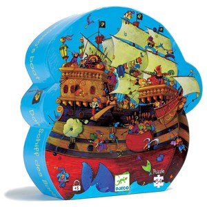 Djeco (07241) - "Barbarossa's Ship" - 54 Teile Puzzle