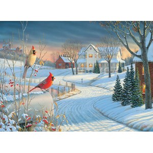 Eurographics (6000-0981) - Sam Timm: "Land Cardinäle" - 1000 Teile Puzzle