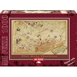 Art Puzzle (4308) - "The Piri Reis Map" - 1000 Teile Puzzle