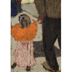 Grafika (01810) - Edouard Vuillard: "Child Wearing a Red Scarf, 1891" - 1000 Teile Puzzle