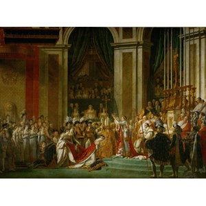 Grafika (01195) - Jacques-Louis David: "Die Krönung Napoleons I, 1805-1807" - 2000 Teile Puzzle