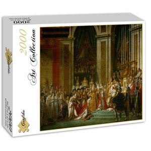 Grafika (01195) - Jacques-Louis David: "Die Krönung Napoleons I, 1805-1807" - 2000 Teile Puzzle