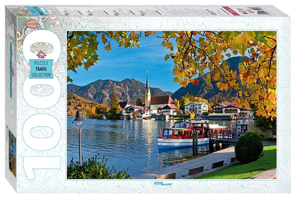 Step Puzzle (79104) - "Der Tegernsee in Bayern" - 1000 Teile Puzzle