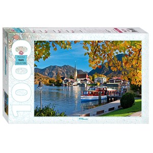 Step Puzzle (79104) - "Der Tegernsee in Bayern" - 1000 Teile Puzzle