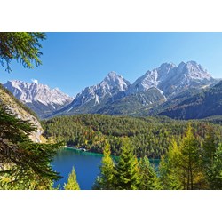 Castorland (C-300242) - "Bergsee in den Alpen" - 3000 Teile Puzzle