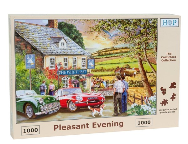 The House of Puzzles (4067) - "Pleasant Evening" - 1000 Teile Puzzle
