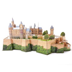 Cubic Fun (MC232h) - "Burg Hohenzollern" - 185 Teile Puzzle