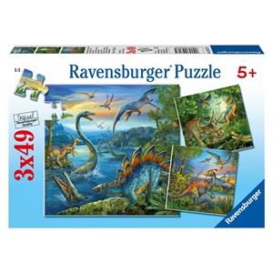 Ravensburger (09317) - "Faszination Dinosaurier" - 49 Teile Puzzle